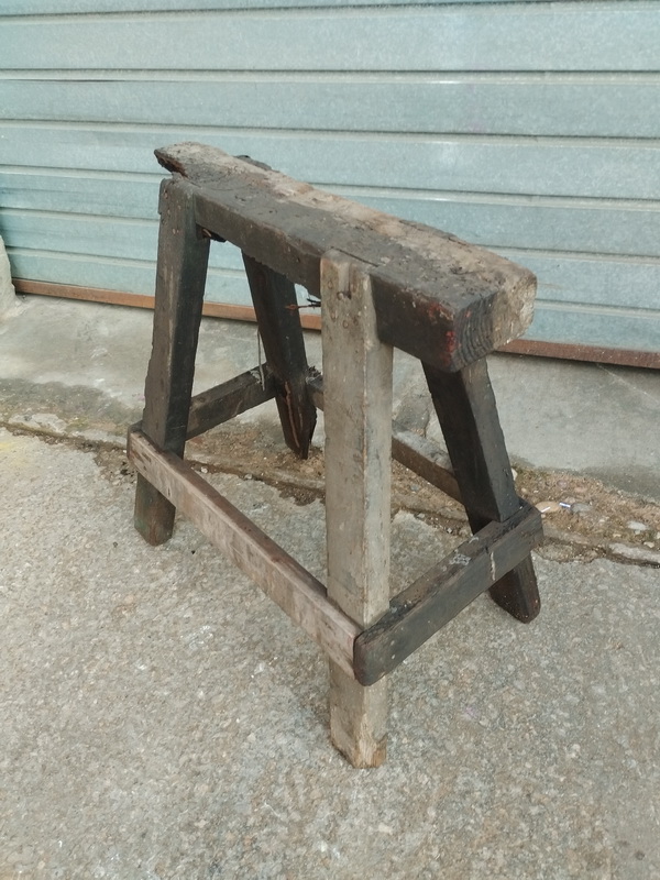 caballete madera mesa taller 58x56x12-35 1u